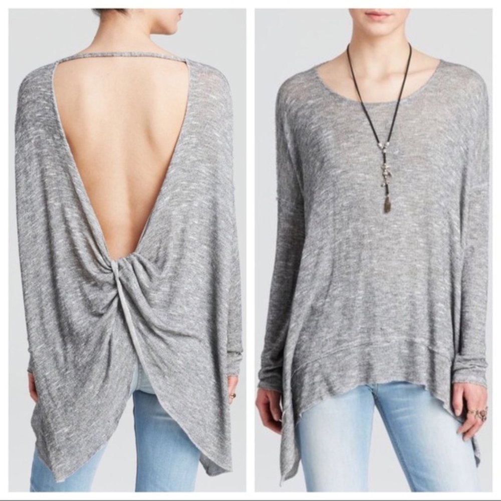 Free People Open Back Top